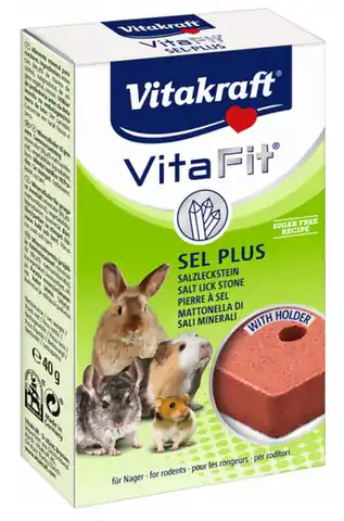 ⁨Vitakraft Licking salt for rodents [2518101]⁩ at Wasserman.eu