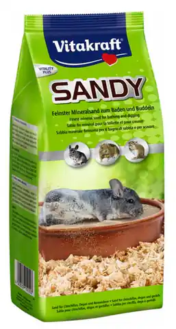 ⁨Vitakraft Sandy Special Pył kąpielowy dla szynszyli 1kg⁩ w sklepie Wasserman.eu