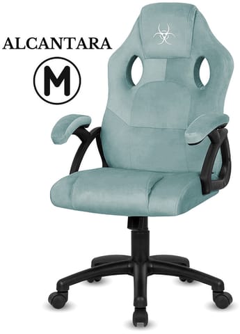 ⁨Fotel obrotowy do biurka CARRERA M ALCANTARA BLUE DUST⁩ w sklepie Wasserman.eu