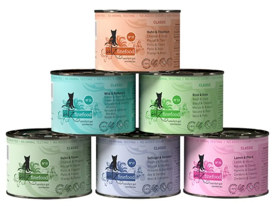 Catz Finefood Classic Collection II puszki multipack N.15-25 6x200g w sklepie Wasserman.eu