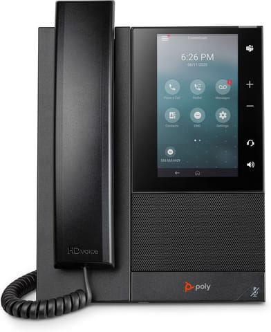 ⁨POLY CCX 505 Business Media Phone with Open SIP and PoE-enabled⁩ at Wasserman.eu