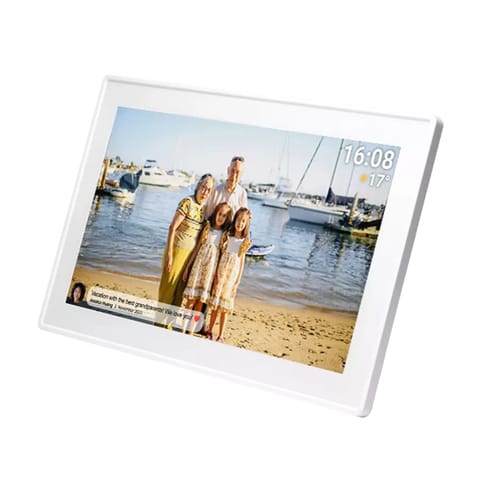⁨Denver photo frame with FRAMEO FHD 15.6" 16GB white⁩ at Wasserman.eu