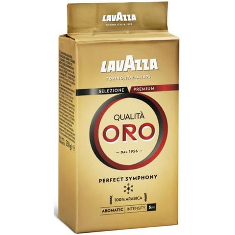 ⁨KAWA LAVAZZA QUALITA ORO 250g MIELONA⁩ w sklepie Wasserman.eu