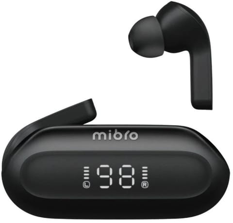 ⁨Słuchawki douszne Mibro Earbuds 3 czarne⁩ w sklepie Wasserman.eu