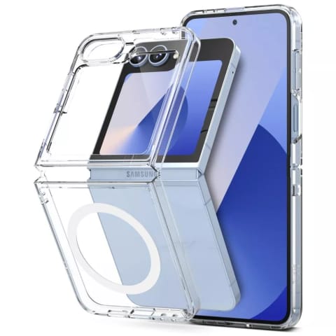 ⁨Etui Ringke Fusion Magnetic Magsafe do Samsung Galaxy Z Flip 6 Clear⁩ w sklepie Wasserman.eu