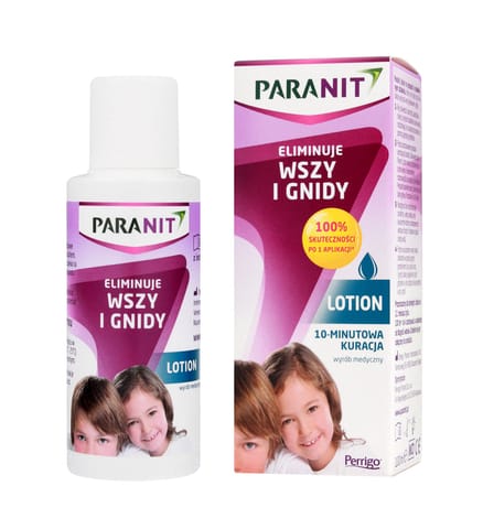 ⁨PARANIT Lotion eliminujący wszy i gnidy - 10 minutowa kuracja 100 ml⁩ w sklepie Wasserman.eu