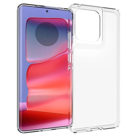 ⁨Etui MOTOROLA EDGE 50 PRO Back Żel transparentne⁩ w sklepie Wasserman.eu