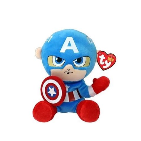 ⁨Beanie Babies Marvel Captain America 15cm⁩ w sklepie Wasserman.eu