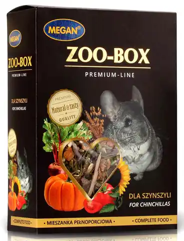 ⁨Megan Zoo-Box für Chinchillas 500g [ME202]⁩ im Wasserman.eu