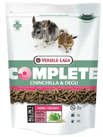 ⁨Versele-Laga Chinchilla & Degu Complete pokarm dla szynszyli i koszatniczki 8kg⁩ w sklepie Wasserman.eu