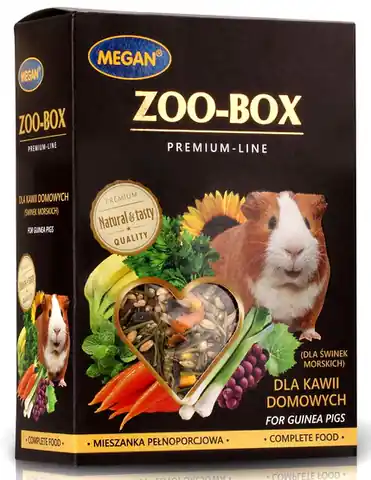 ⁨Megan Zoo-Box für Meerschweinchen 550g⁩ im Wasserman.eu