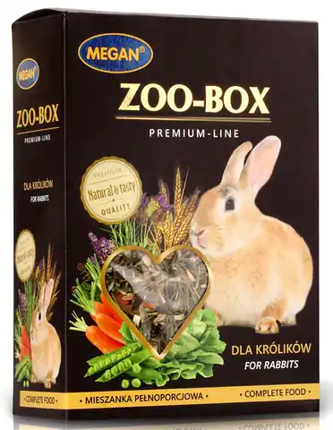 ⁨Megan Zoo-Box für Kaninchen 420g⁩ im Wasserman.eu