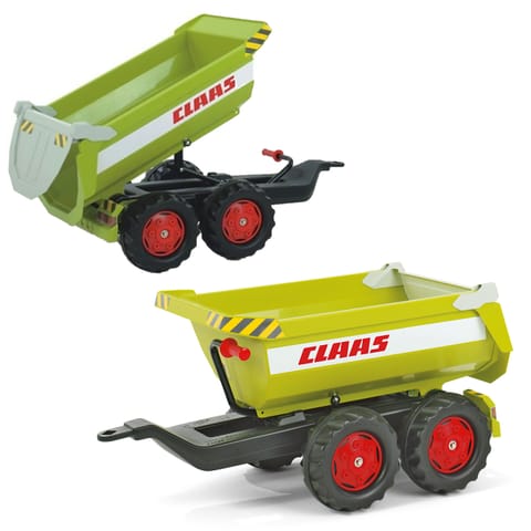 ⁨Rolly Toys rollyTrailer Przyczepa wywrotka Halfpipe CLAAS⁩ w sklepie Wasserman.eu