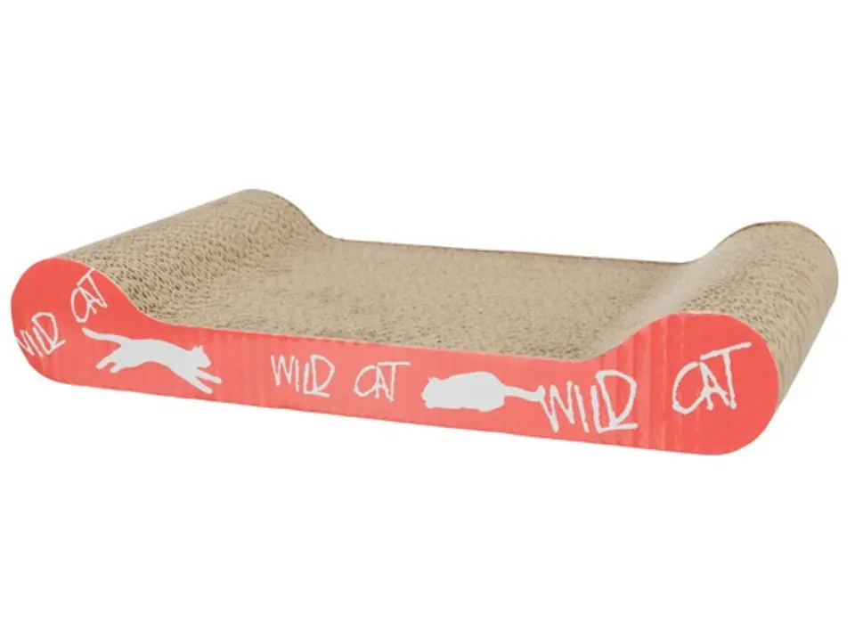 ⁨TRIXIE Wild Cat cardboard scratching post 41x7x24 cm, orange [TX-48000]⁩ at Wasserman.eu