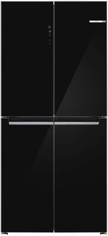 ⁨Bosch Serie 4 KMC85LBEA side-by-side refrigerator Freestanding 547 L E Black⁩ at Wasserman.eu