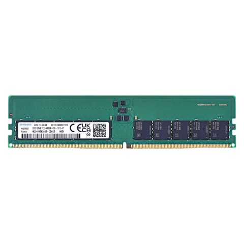 ⁨Samsung UDIMM ECC 32GB DDR5 2Rx8 4800MHz PC5-38400 M324R4GA3BB0-CQK⁩ w sklepie Wasserman.eu