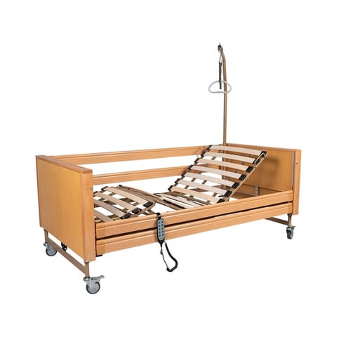 ⁨Rehabilitation and care bed CAREBED MODEL PREMIUM⁩ at Wasserman.eu