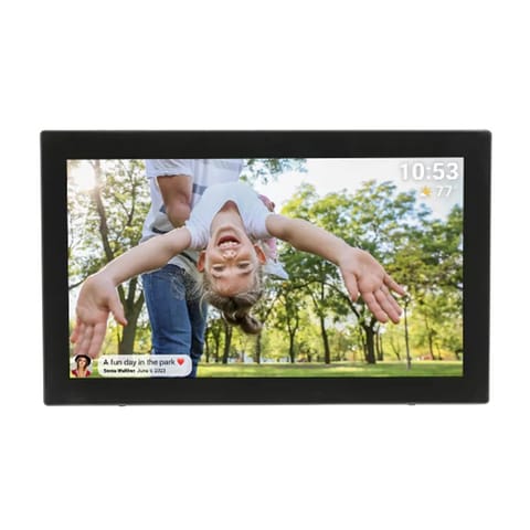 ⁨Denver PFF-2160 photo frame with Frameo FHD 21.5" 1920 x 1080 IPS⁩ at Wasserman.eu