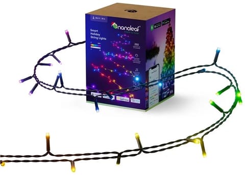 ⁨Smart Holiday String Lights NANOLEAF 1D STARTER KIT 250 LED 20 m IP44 (NF084K02-20XLS)⁩ at Wasserman.eu