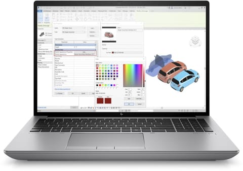 ⁨Notebook HP ZBook Fury 16 G11 (16"/i7-14700HX /RTX2000A/32GB/SSD1TB/W11P/Srebrno czarny)⁩ w sklepie Wasserman.eu