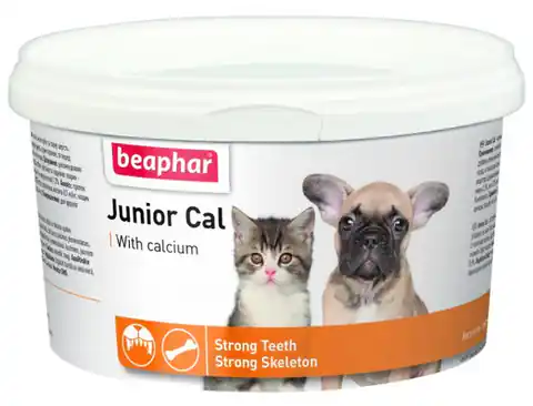 ⁨Beaphar Calcium preparation for puppies, kittens - 200 g⁩ at Wasserman.eu