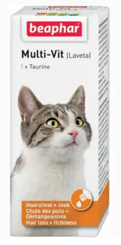 ⁨Beaphar Laveta Super Cat - preparat na sierść dla kota 50ml⁩ w sklepie Wasserman.eu