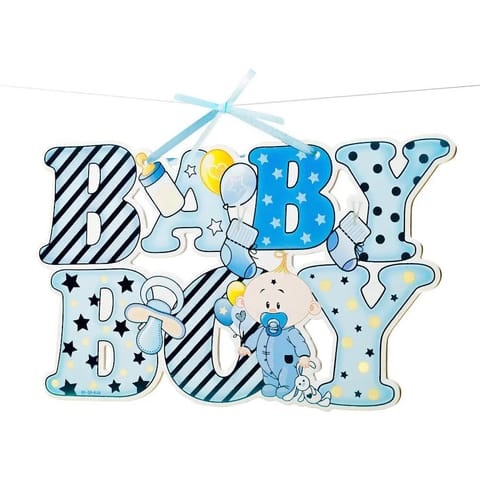 ⁨Dekoracja piankowa BABY BOY BB-444 GO PARTY⁩ w sklepie Wasserman.eu