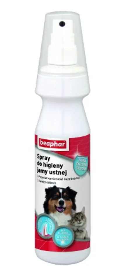 ⁨Beaphar Spray do higieny jamy ustnej dla psa i kota 150ml⁩ w sklepie Wasserman.eu