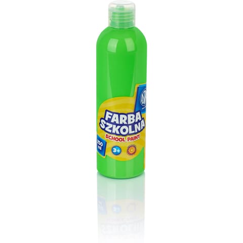 ⁨Farba plakatowa szklona 250ml fluorescencyjna zielona 301217031 ASTRA⁩ w sklepie Wasserman.eu