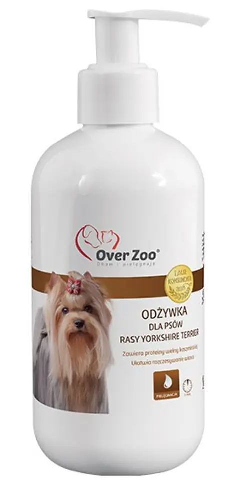 ⁨Over Zoo Odżywka do włosów Yorkshire Terier 240ml⁩ w sklepie Wasserman.eu