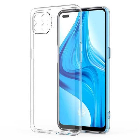 ⁨Etui OPPO RENO 4 LITE Back Żel transparentne⁩ w sklepie Wasserman.eu