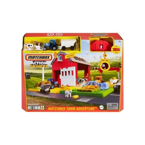 ⁨Matchbox Prawdziwe Przygody. Zestaw Farma⁩ w sklepie Wasserman.eu