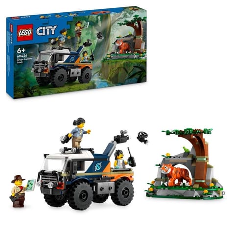 ⁨LEGO(R) CITY 60426 Terenówka badacza dżungli⁩ w sklepie Wasserman.eu