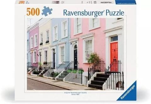 Puzzle 2D 500 Kolorowe Kamienice Londyn w sklepie Wasserman.eu