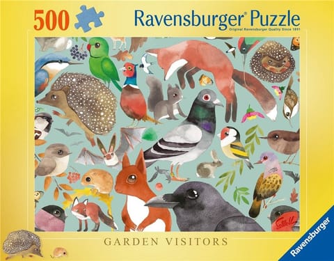 Puzzle 2D 500 Mieszkańcy ogrodów w sklepie Wasserman.eu