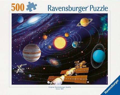 ⁨Puzzle 2D 500 Układ słoneczny⁩ w sklepie Wasserman.eu