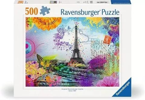 ⁨Puzzle 500 Pocztówka z Paryża⁩ w sklepie Wasserman.eu