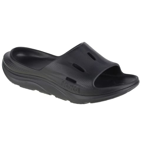 ⁨Klapki Hoka Ora Recovery Slide 3 M 1135061 (kolor Czarny, rozmiar 41 1/3)⁩ w sklepie Wasserman.eu