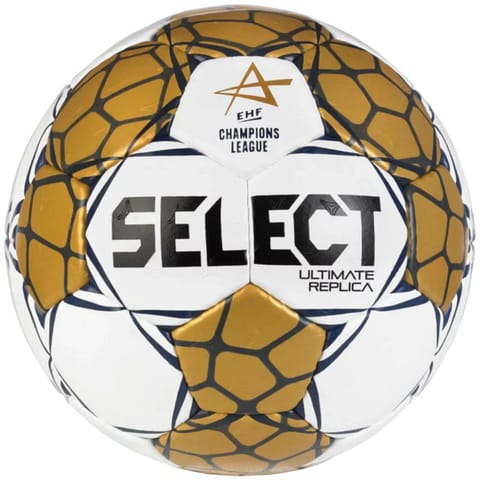 ⁨Piłka Select Champions League Ultimate Replica EHF Handball (kolor Złoty, rozmiar 2)⁩ w sklepie Wasserman.eu