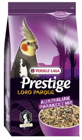 ⁨Versele-Laga Prestige Australischer Sittich Loro Parque Mix Medium Australischer Papagei (Nymphe) 1kg⁩ im Wasserman.eu
