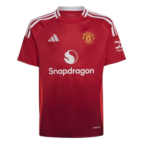 ⁨Koszulka adidas Manchester United Home Jr (kolor Czerwony, rozmiar 164)⁩ w sklepie Wasserman.eu