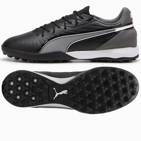 ⁨Buty piłkarskie Puma King Match TT M 107879 (kolor Czarny, rozmiar 44)⁩ w sklepie Wasserman.eu