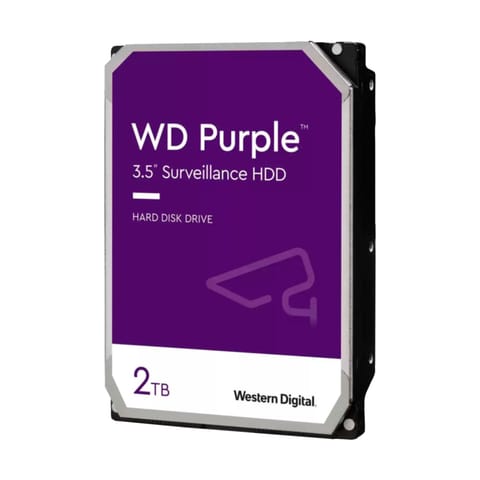 Dysk do monitoringu WesternDigital PURPLE 2TB WD23PURZ 64MB w sklepie Wasserman.eu