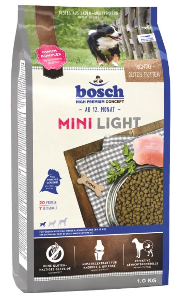 ⁨Bosch MINI LIGHT Adult 1 kg⁩ at Wasserman.eu