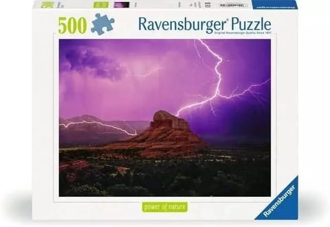 ⁨Puzzle 500 Różowa burza⁩ w sklepie Wasserman.eu