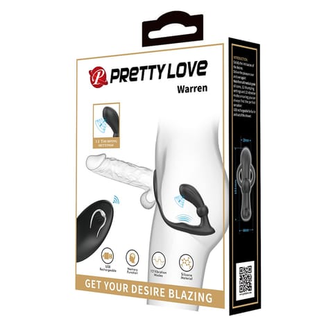 MASAŻER PROSTATY PRETTY LOVE WARREN w sklepie Wasserman.eu