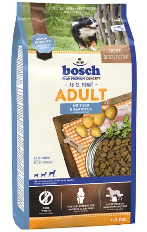 ⁨Bosch ADULT WITH FRESH SALMON & POTATO⁩ at Wasserman.eu