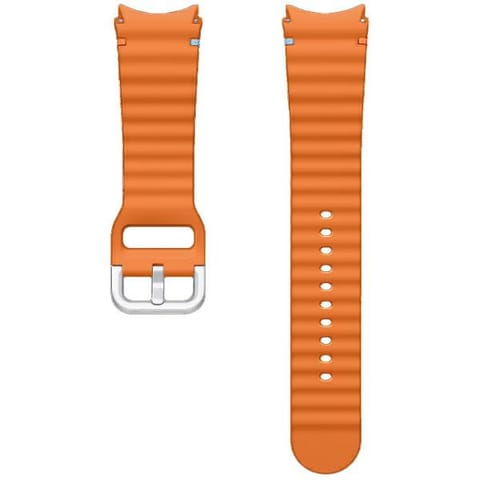 ⁨Pasek Sport Band Samsung ET-SNL31LOEGEU do Watch7 / 6 / 5 / 4 20mm M/L pomarańczowy/orange⁩ w sklepie Wasserman.eu