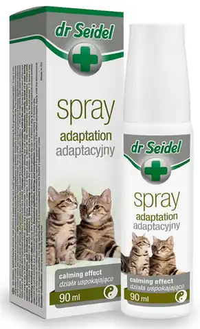 ⁨Dr Seidel Spray adaptacyjny dla kotów 90ml⁩ w sklepie Wasserman.eu