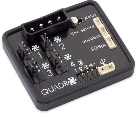 ⁨Aquacomputer QUADRO kontroler PWM⁩ w sklepie Wasserman.eu